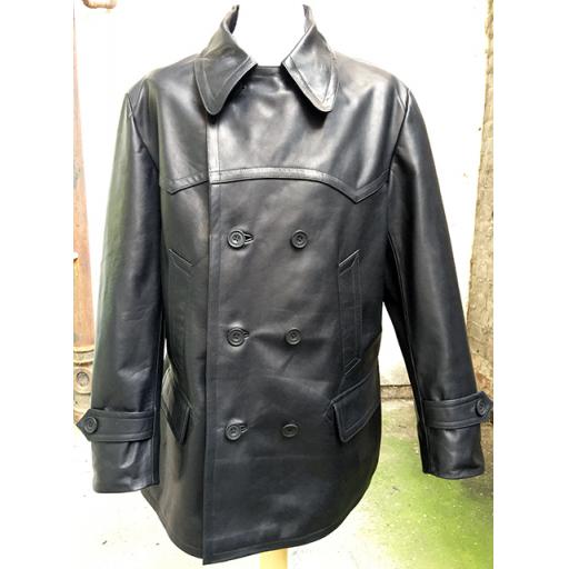 Men's Leather Naval Jacket