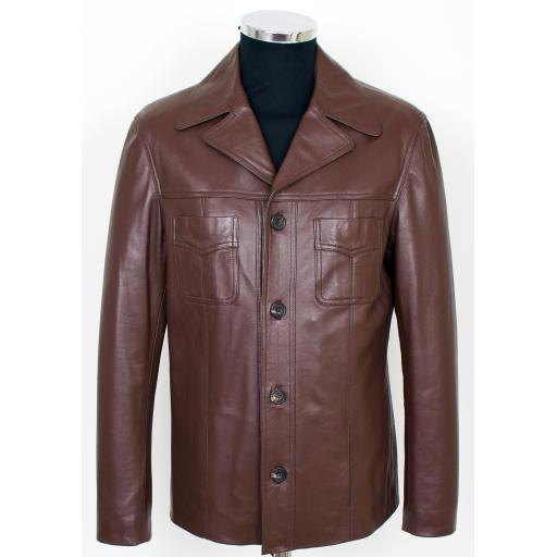 Men's Leather Vintage Jacket